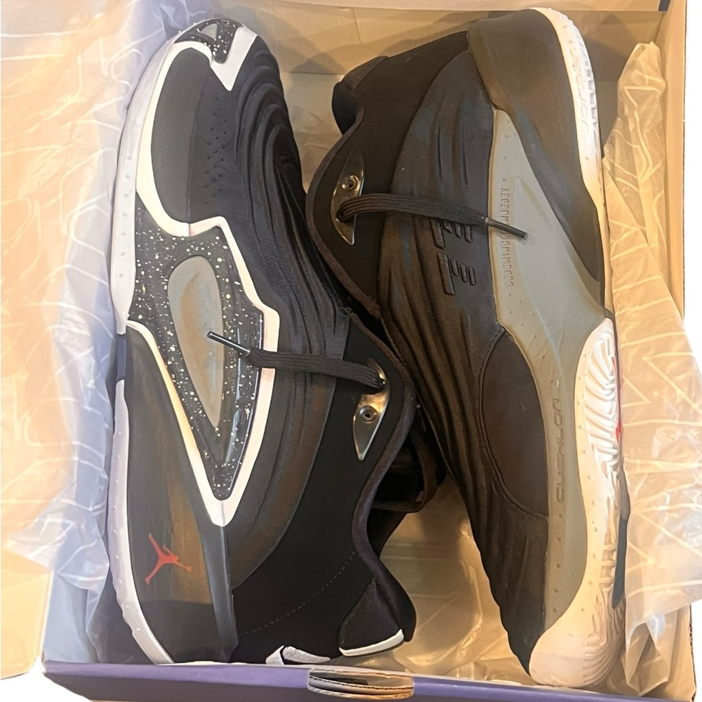 NWT, Nike Jordan Luka 3, Black and White Basketball Shoes, M 13 W 14.5